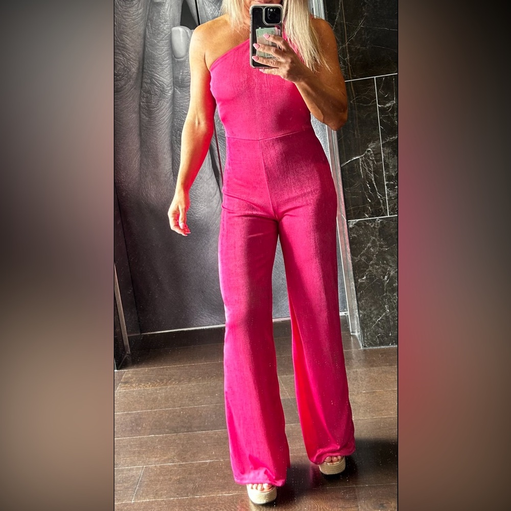Pink jumpsuit